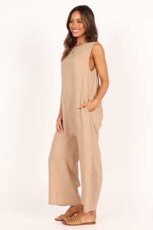 Yardlee Jumpsuit – Mocha