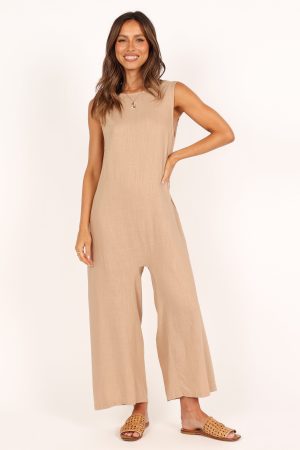 Yardlee Jumpsuit – Mocha