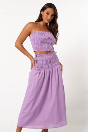 Adine Two Piece Set – Lilac
