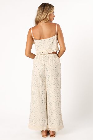 Alison Two Piece Set – Blue Floral