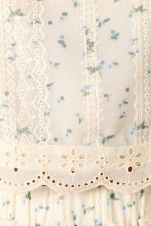 Alison Two Piece Set – Blue Floral