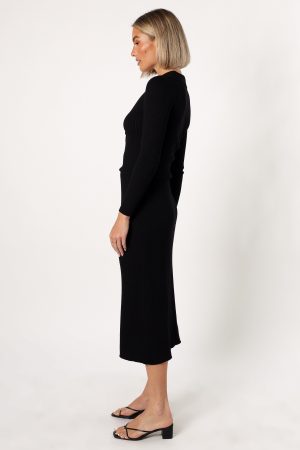 Cameron Knitted Set – Black