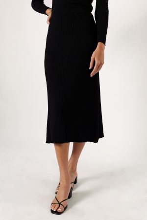 Cameron Knitted Set – Black