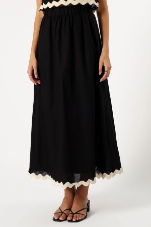 Chrissy Two Piece Set – Black Cream