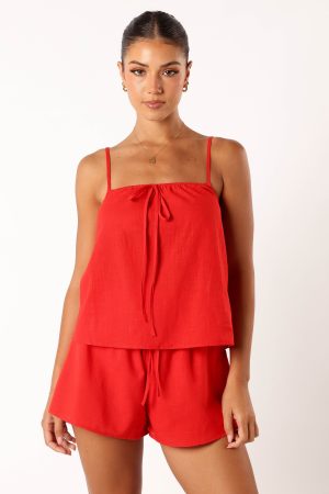 Robinson Short Set – Red