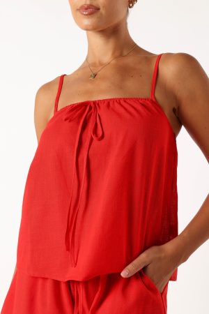 Robinson Short Set – Red