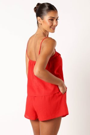 Robinson Short Set – Red