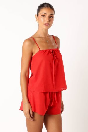 Robinson Short Set – Red