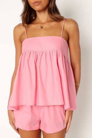 Serina Short Set – Pink