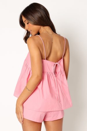 Serina Short Set – Pink