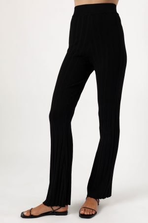 Silvie Knitted Set – Black