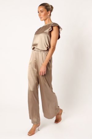 Tillie Two Piece Pant Set – Olive