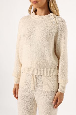 Victoria Knitted Set – Cream
