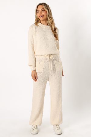 Victoria Knitted Set – Cream