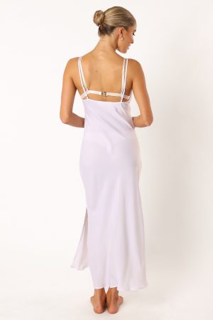 Neroli Maxi Slip – Ivory