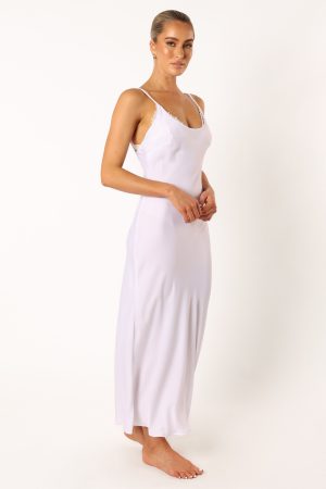 Neroli Maxi Slip – Ivory