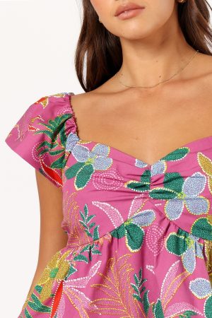 Annalise Top – Pearly Purple