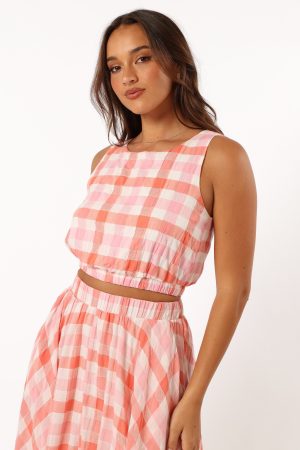 Betty Top – Rosey Pink