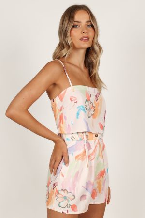 Carey Cropped Top – Multi