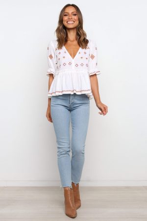 Dawston Top – White