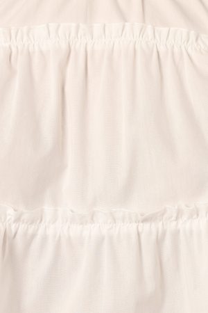 Elaine Ruffle Top – Off White