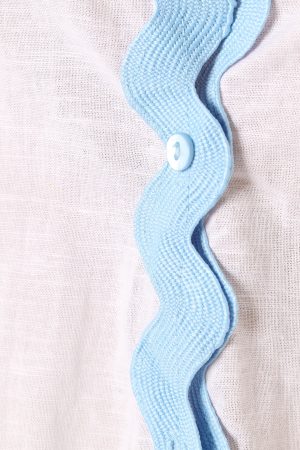 Harry Shirt – White Blue