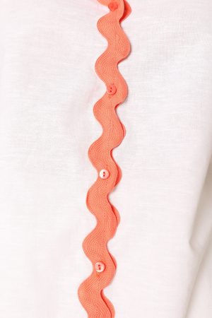 Harry Shirt – White/Melon