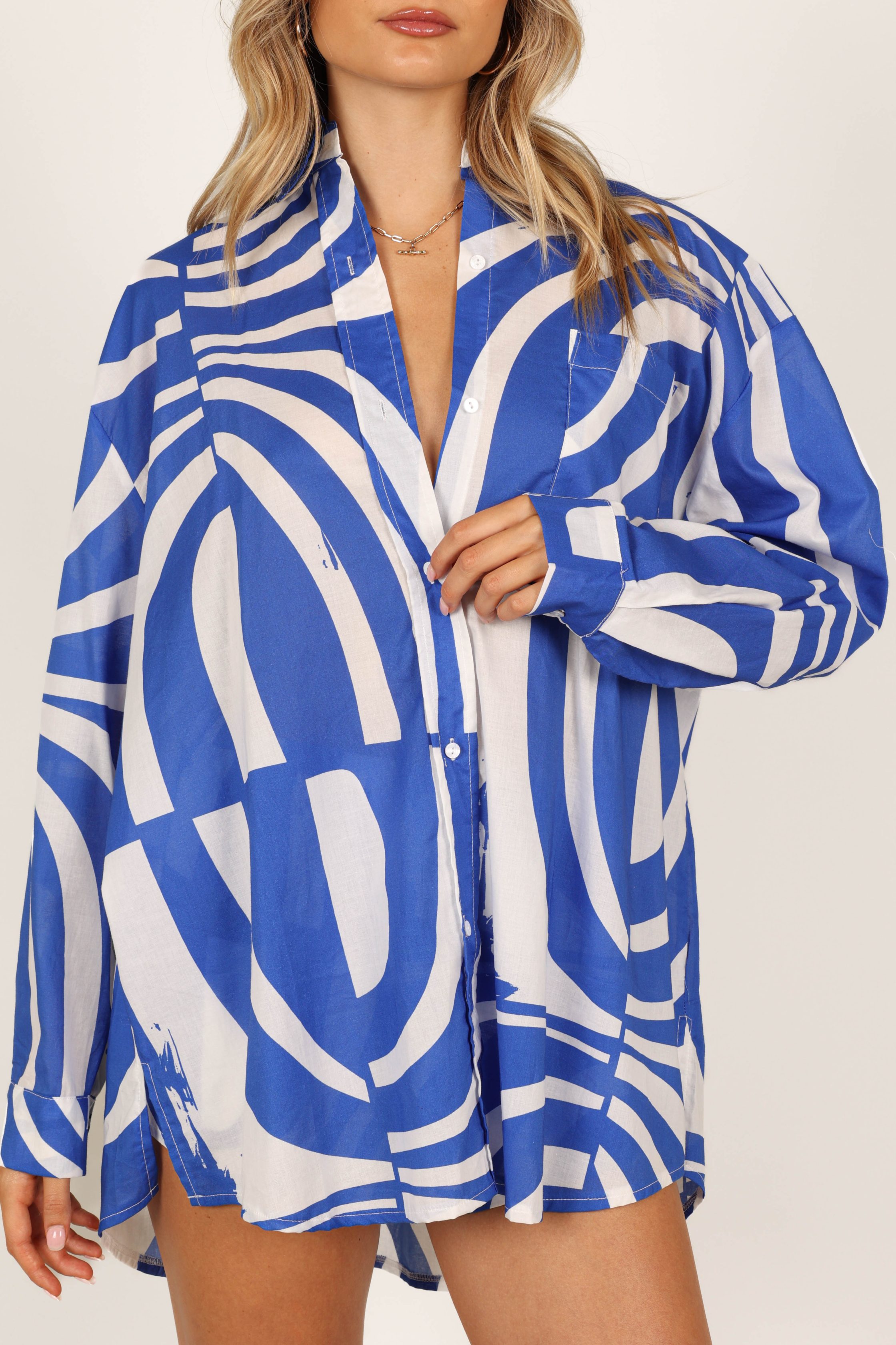 petal-and-pup-usa-tops-heather-cotton-shirt-blue-print-33199440855217-4