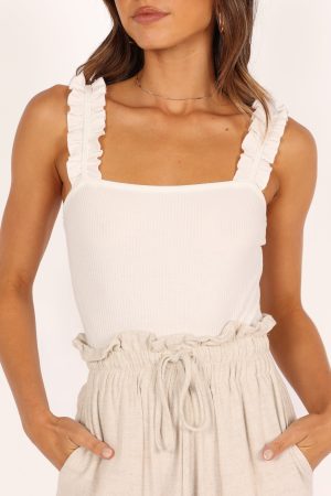 Heidi Bodysuit – White