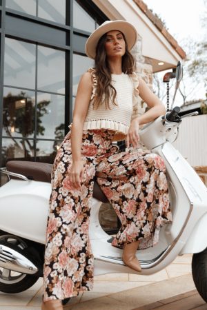 Katia Frill Knitted Top – Cream