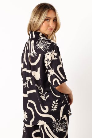 Leo Shirt – Black Sand