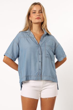 Lyna Top – Blue