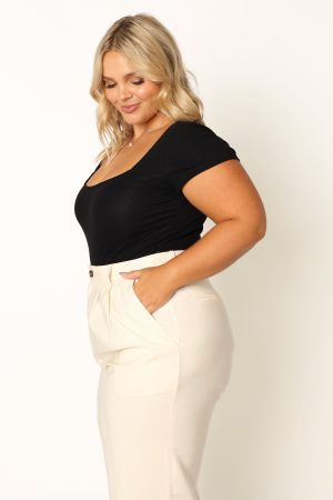 Natalie Bodysuit – Black