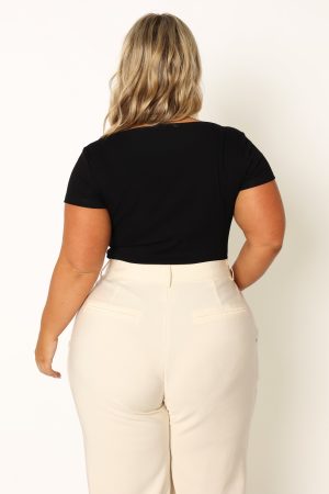 Natalie Bodysuit – Black