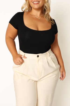 Natalie Bodysuit – Black