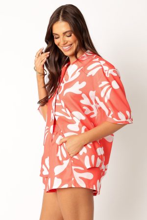 Payton Shirt – Melon White