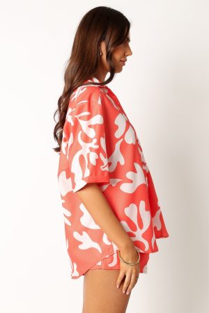 Payton Shirt – Melon White