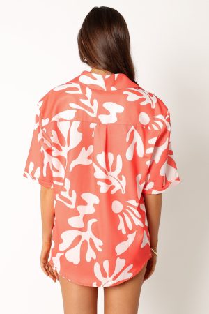 Payton Shirt – Melon White