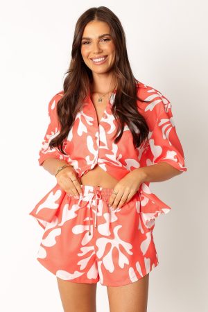 Payton Shirt – Melon White