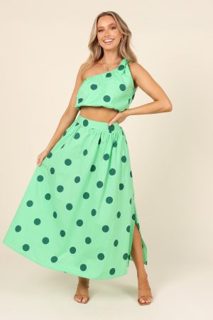 Phillipa Top – Green Spot
