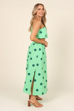 Phillipa Top – Green Spot