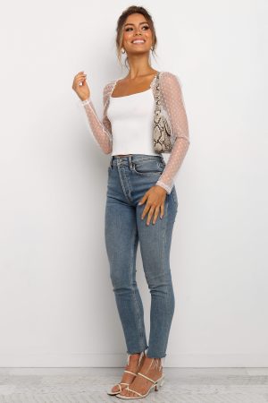 Rigala Top – Ivory