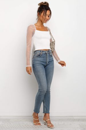 Rigala Top – Ivory