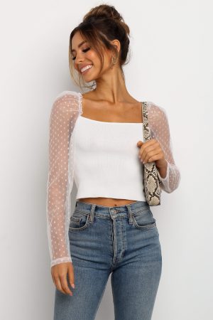 Rigala Top – Ivory