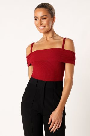 Ryder Bodysuit – Wine