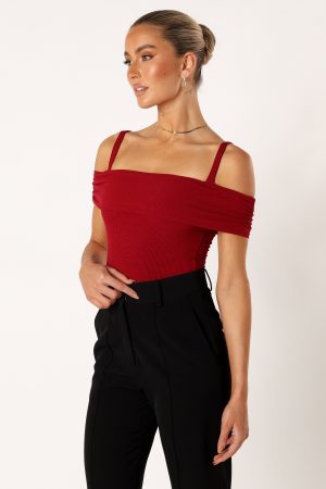 Ryder Bodysuit – Wine