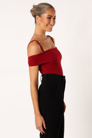 Ryder Bodysuit – Wine