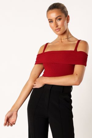 Ryder Bodysuit – Wine