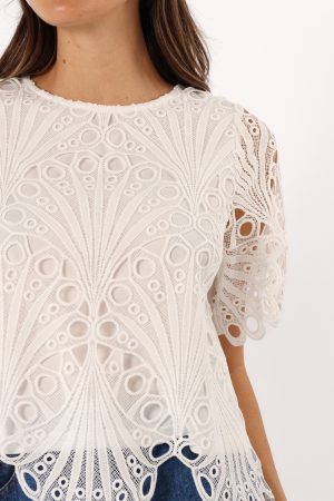 Sabina Top – White