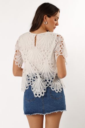 Sabina Top – White